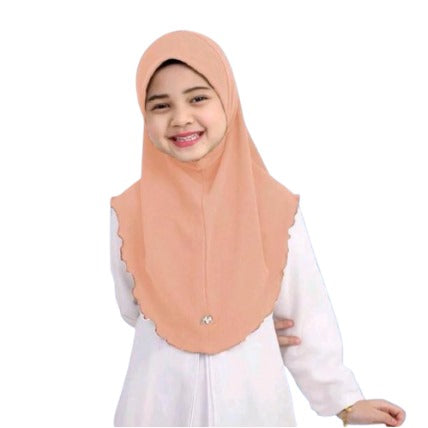 NEW TUDUNG SARUNG LAYLA MOSSCREP BUDAK/ANAK2 by Glamourous Hijabs