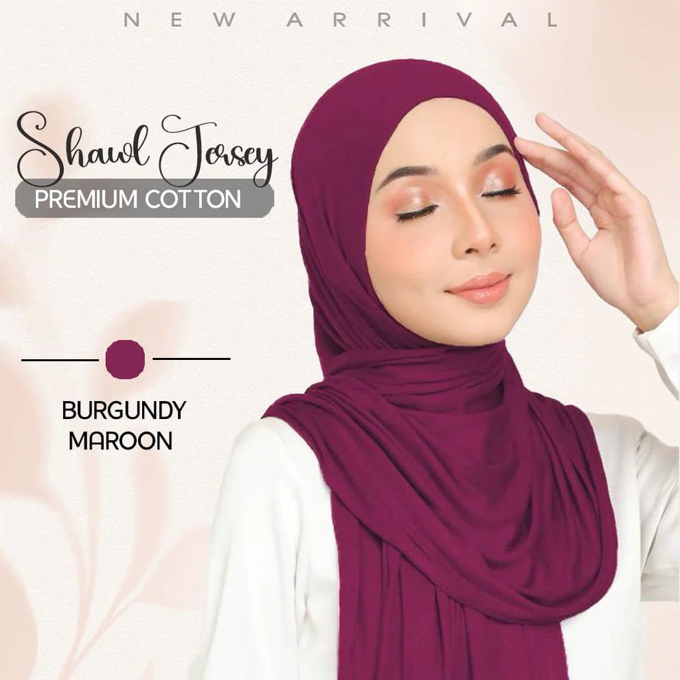 [GLAMOUROUS EXCLUSIVE]🌺🤞🤞 SHAWL COTTON JERSEY QUALITY✨✨🌺