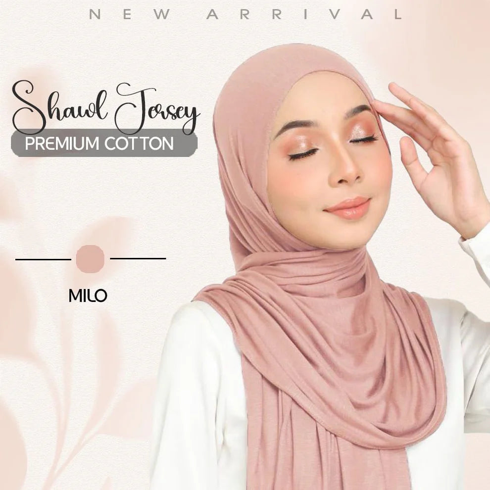 [GLAMOUROUS EXCLUSIVE]🌺🤞🤞 SHAWL COTTON JERSEY QUALITY✨✨🌺