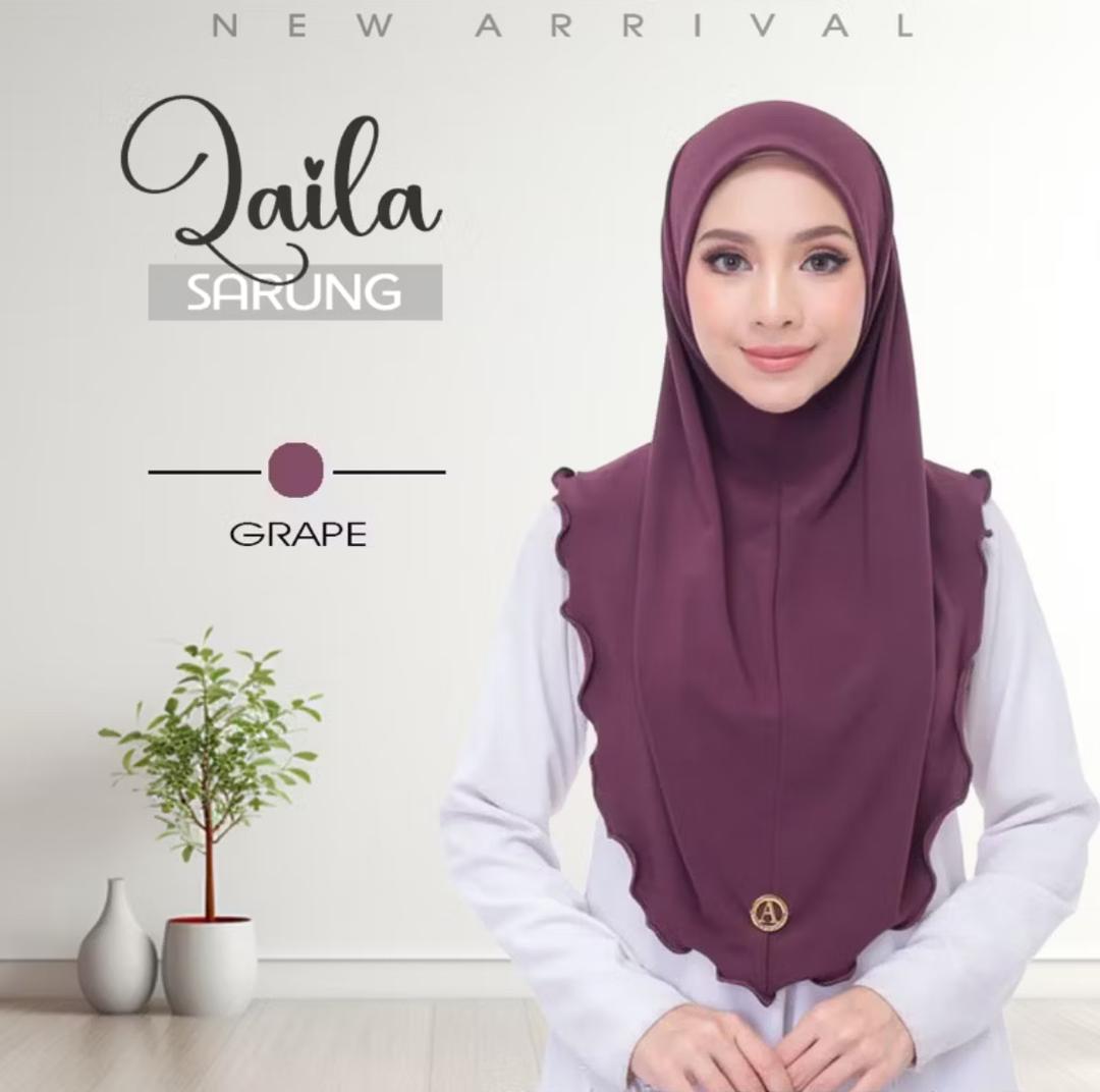 NEW Tudung Sarung Layla Bawal – Ready to Wear | Instaviral | Anti-Tembam & Anti-Kedut