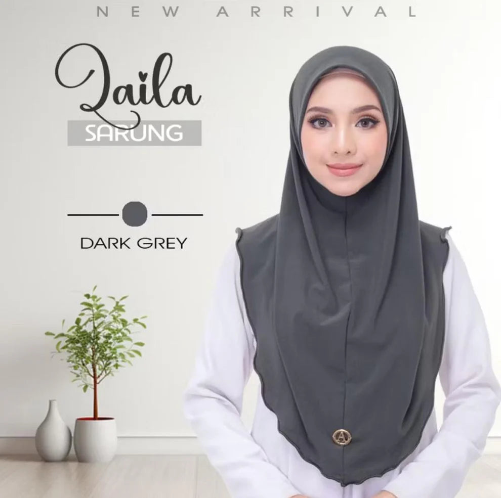 NEW Tudung Sarung Layla Bawal – Ready to Wear | Instaviral | Anti-Tembam & Anti-Kedut