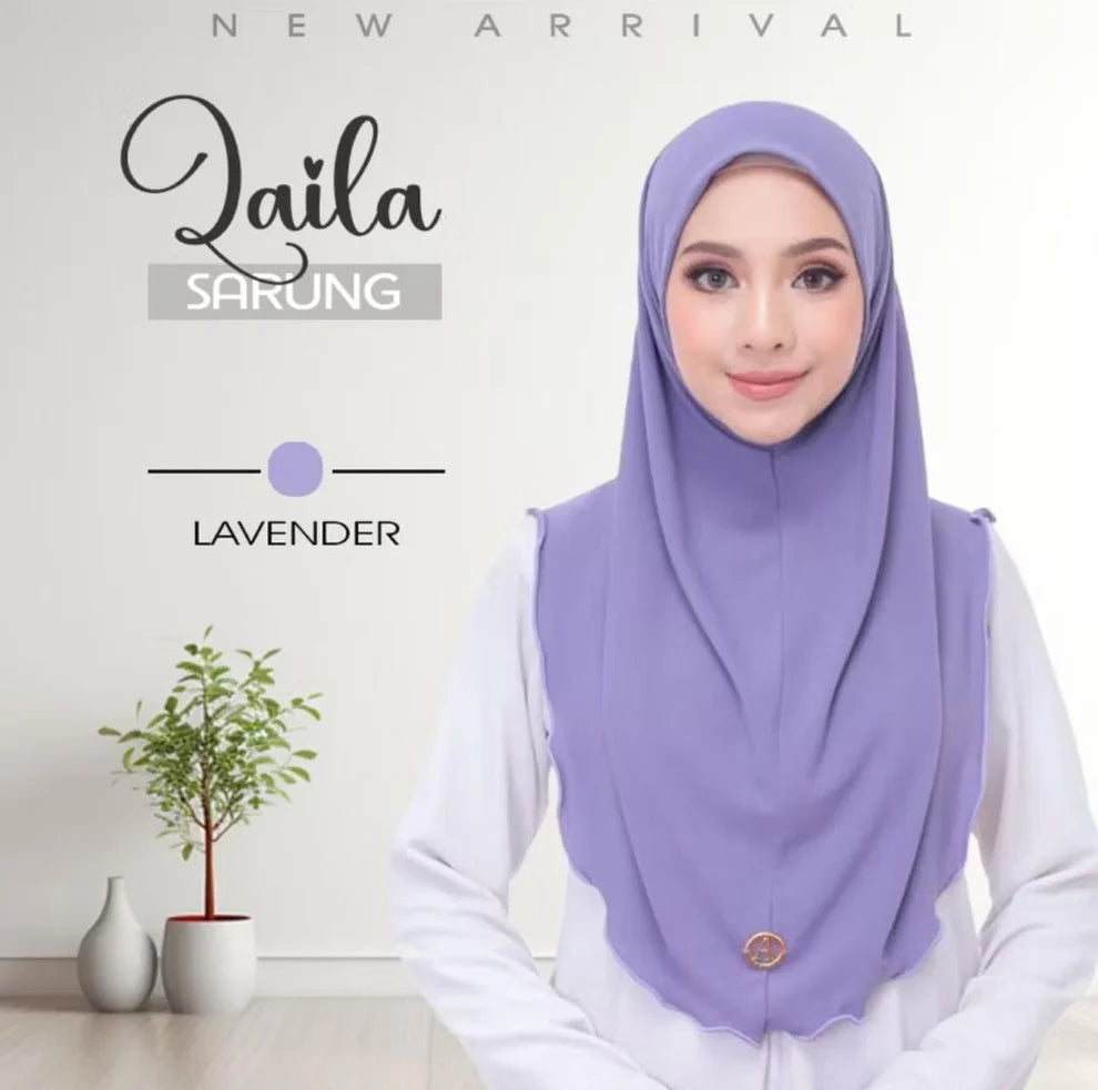 NEW Tudung Sarung Layla Bawal – Ready to Wear | Instaviral | Anti-Tembam & Anti-Kedut