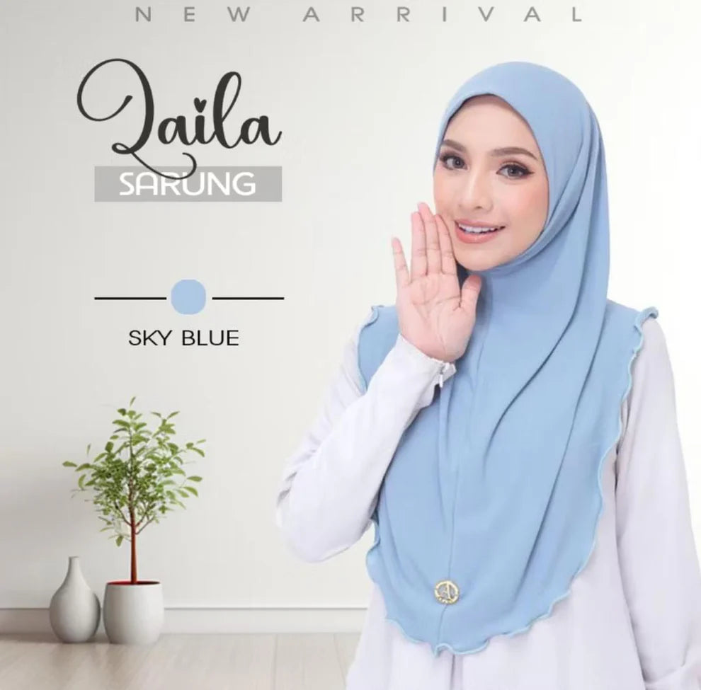 NEW Tudung Sarung Layla Bawal – Ready to Wear | Instaviral | Anti-Tembam & Anti-Kedut