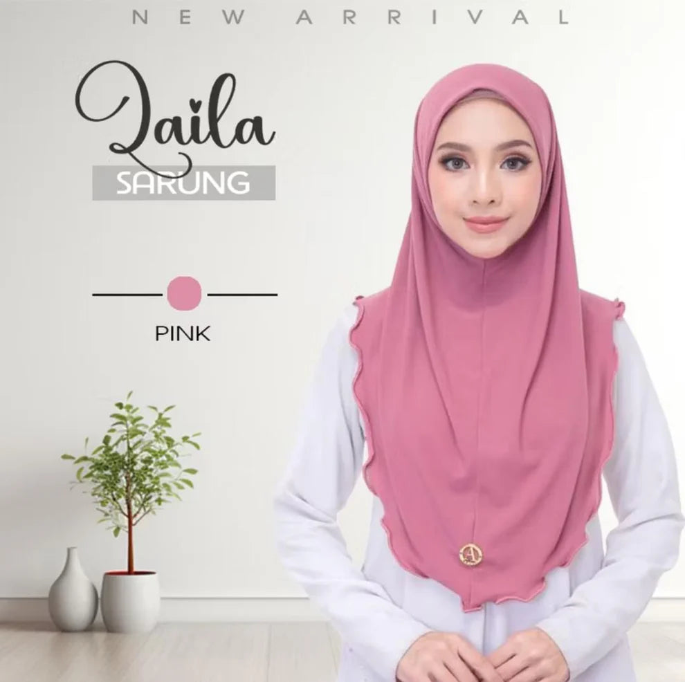 NEW Tudung Sarung Layla Bawal – Ready to Wear | Instaviral | Anti-Tembam & Anti-Kedut