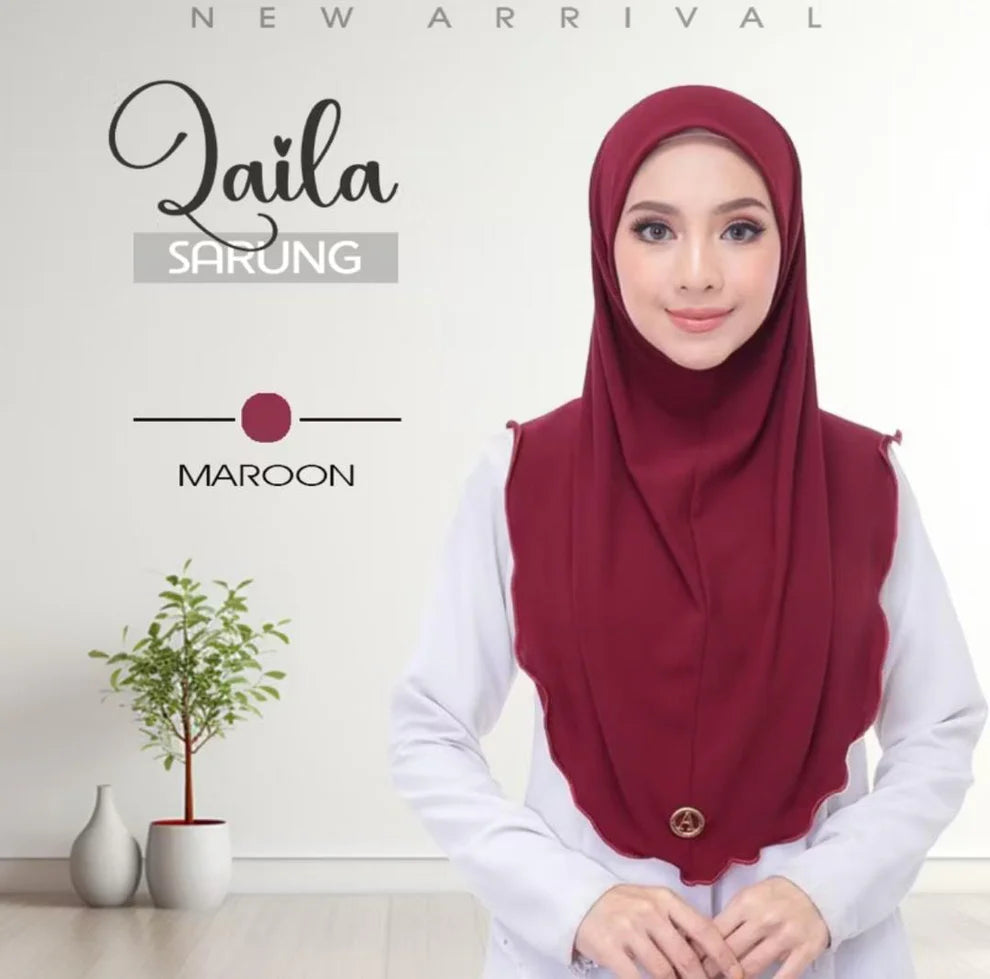 NEW Tudung Sarung Layla Bawal – Ready to Wear | Instaviral | Anti-Tembam & Anti-Kedut