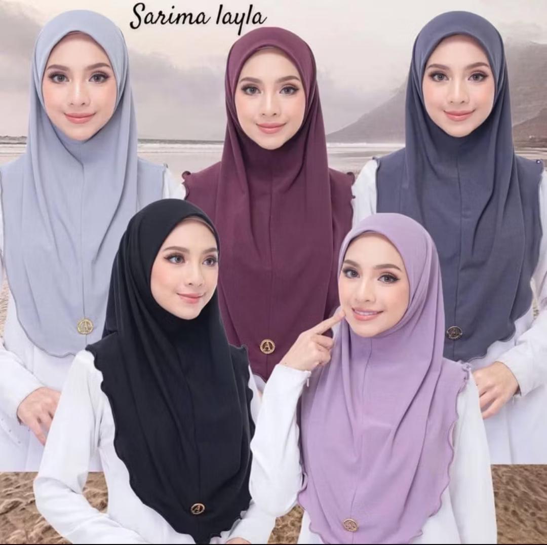 NEW Tudung Sarung Layla Bawal – Ready to Wear | Instaviral | Anti-Tembam & Anti-Kedut